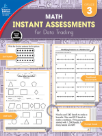 Instant Assessments for Data Tracking, Grade 3: Math