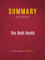 Summary: The Debt Bomb: Review and Analysis of Tom A. Coburn's Book