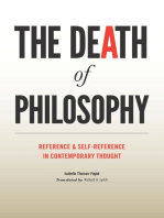 The Death of Philosophy: Reference and Self-reference in Contemporary Thought