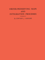 Order-Preserving Maps and Integration Processes