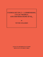 Cosmology in (2 + 1) -Dimensions, Cyclic Models, and Deformations of M2,1