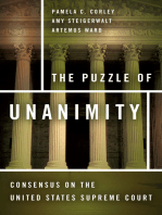 The Puzzle of Unanimity: Consensus on the United States Supreme Court