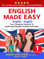 English Made Easy: Your Complete Solution To Understand English Quickly And Easily