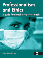 Professionalism and Ethics: A guide for dental care professionals