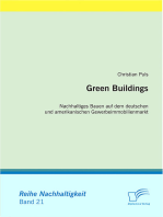 Green Buildings: Nachhaltiges Bauen auf dem deutschen und amerikanischen Gewerbeimmobilienmarkt