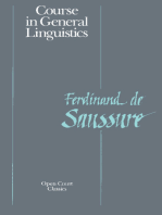 Course in General Linguistics