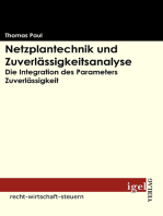 Netzplantechnik und Zuverlässigkeitsanalyse: Die Integration des Parameters Zuverlässigkeit