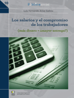 Los salarios y el compromiso de los trabajadores: (más dinero = ¿mayor entrega?)