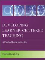 Developing Learner-Centered Teaching: A Practical Guide for Faculty