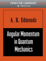 Angular Momentum in Quantum Mechanics