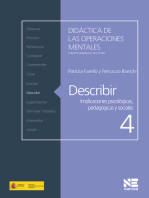 Describir: Implicaciones psicológicas, pedagógicas y sociales