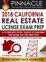 2018 CALIFORNIA Real Estate License Exam Prep: A Complete Study Guide to Passing the Exam on the First Try, Questions & Answers with Explanations