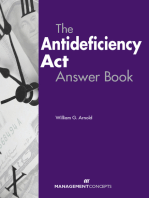 The Antideficiency Act Answer Book