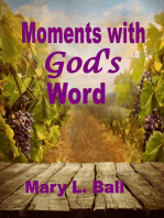 Moments with God's Word