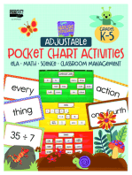 Nature Explorers Adjustable Pocket Chart Activities