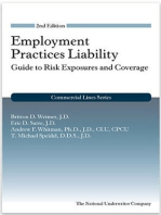 Employment Practices Liability: Guide to Risk Exposures and Coverage, 2nd Edition