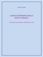 L'invecchiamento della nuova musica