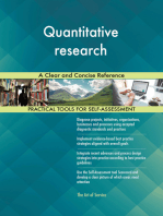 Quantitative research A Clear and Concise Reference