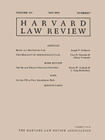 Harvard Law Review: Volume 131, Number 7 - May 2018