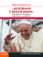 Alegraos y regocijaos: "Gaudete et exsultate". Exhortación apostólica