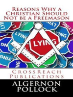 Reasons Why a Christian Should Not be a Freemason