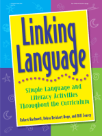 Linking Language: Simple Language and Literacy Activities Throughout the Curriculum