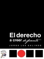 El derecho a creer diferente