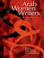 Arab Women Writers: A Critical Reference Guide, 1873-1999