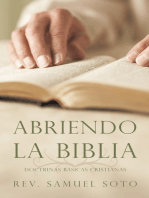 Abriendo La Biblia: Doctrinas Básicas Cristianas