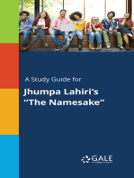 A Study Guide for Jhumpa Lahiri's "The Namesake"