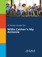 A Study Guide for Willa Cather's My Antonia