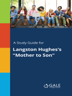 A Study Guide for Langston Hughes's "Mother to Son"