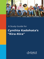 A Study Guide for Cynthia Kadohata's "Kira-Kira"