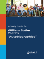 A Study Guide for William Butler Yeats's "Autobiographies"