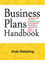 Business Plans Handbook: Auto Detailing