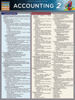 Accounting 2: QuickStudy Laminated Reference Guide