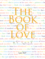 The Book of Love: My Love