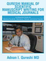 Qureshi Manual of Scientific Manuscript Writing for Medical Journals: An Essential Guide for Medical Students, Residents, Fellows, and Junior Faculty