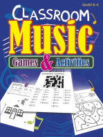 Classroom Music Games and Activities