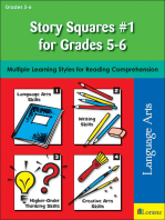 Story Squares #1 for Grades 5-6: Multiple Learning Styles for Reading Comprehension