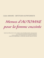 Menus d'automne pour la femme enceinte