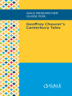 Gale Researcher Guide for: Geoffrey Chaucer's Canterbury Tales