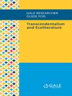 Gale Researcher Guide for: Transcendentalism and Ecoliterature