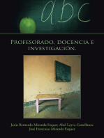 Profesorado, Docencia E Investigación.