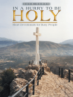 In a Hurry to Be Holy: Short Devotionals for Busy People