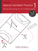 Special Handball Practice 1 - Step-by-step training of a 3-2-1 defense system