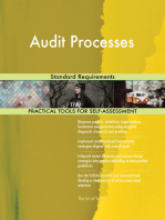 Audit Processes Standard Requirements