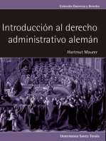 Introducción al derecho administrativo alemán