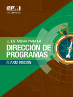 El Estándar para la Dirección de Programas – Cuarta Edición