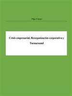 Crisis empresarial, Reorganización corporativa y Turnaround